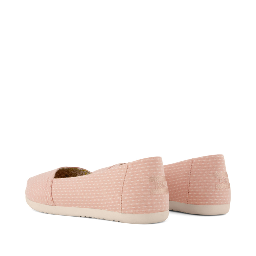 Alpargata Ballet Flat - Bloom Chambray Dot Back View