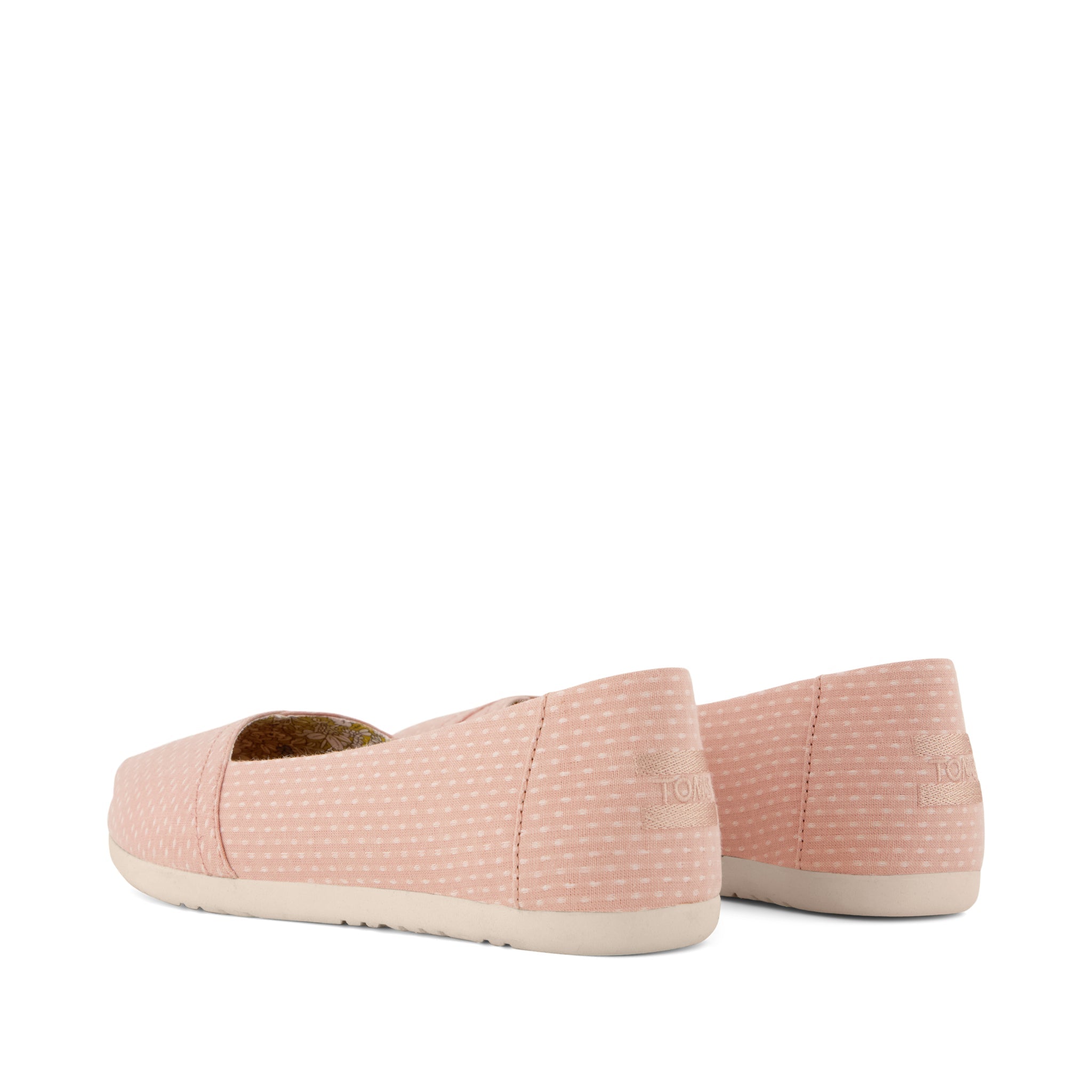 Alpargata Ballet Flat - Bloom Chambray Dot Back View