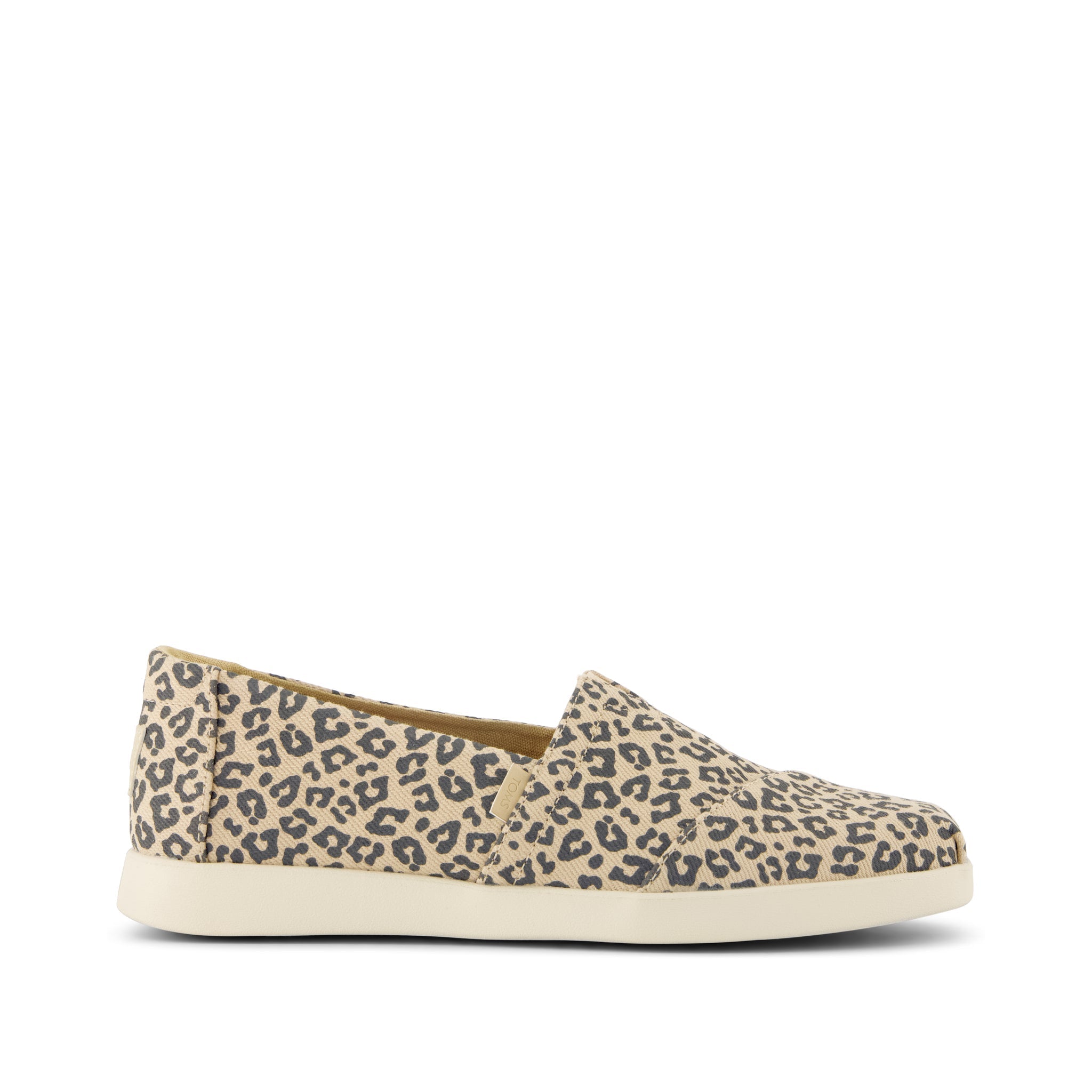 Alpargata Plus - Natural Leopard Spots Side View