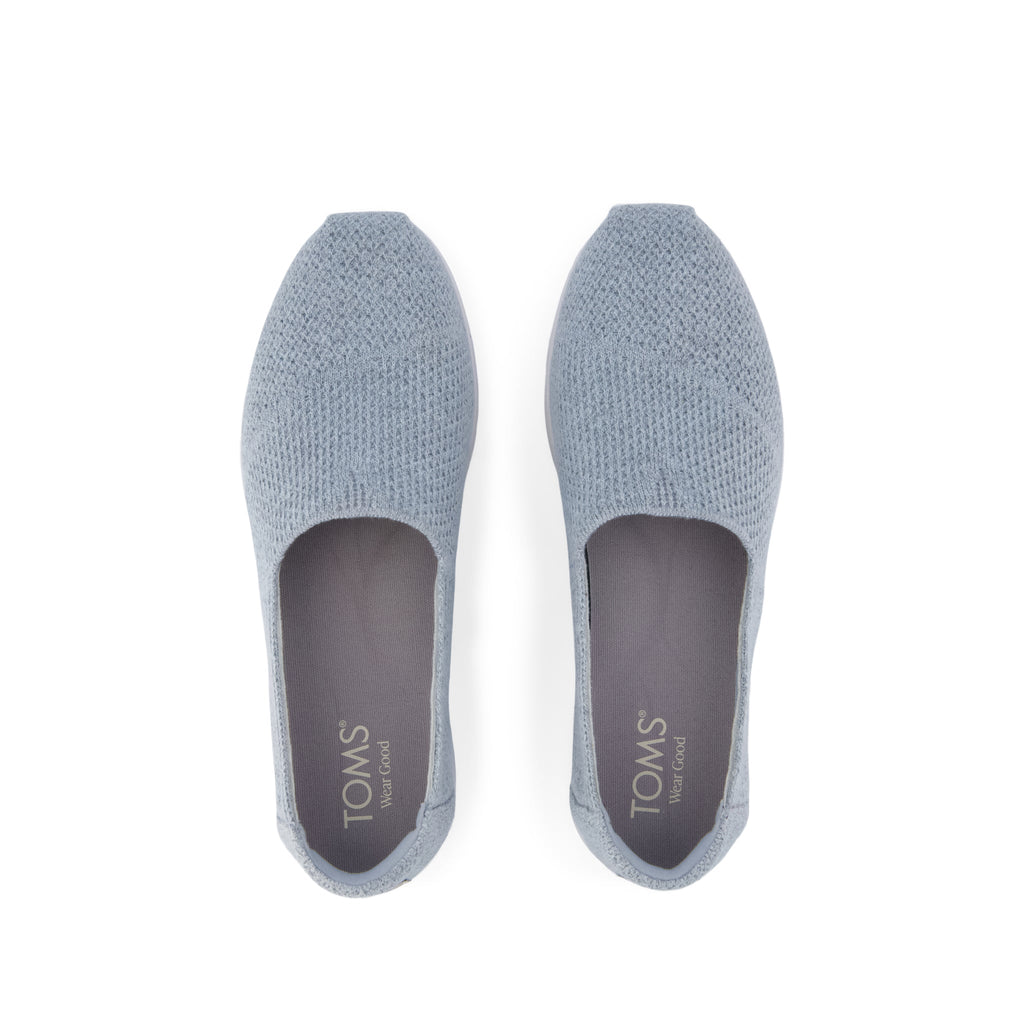 Alpargata Plus - Light Grey Knit Top View