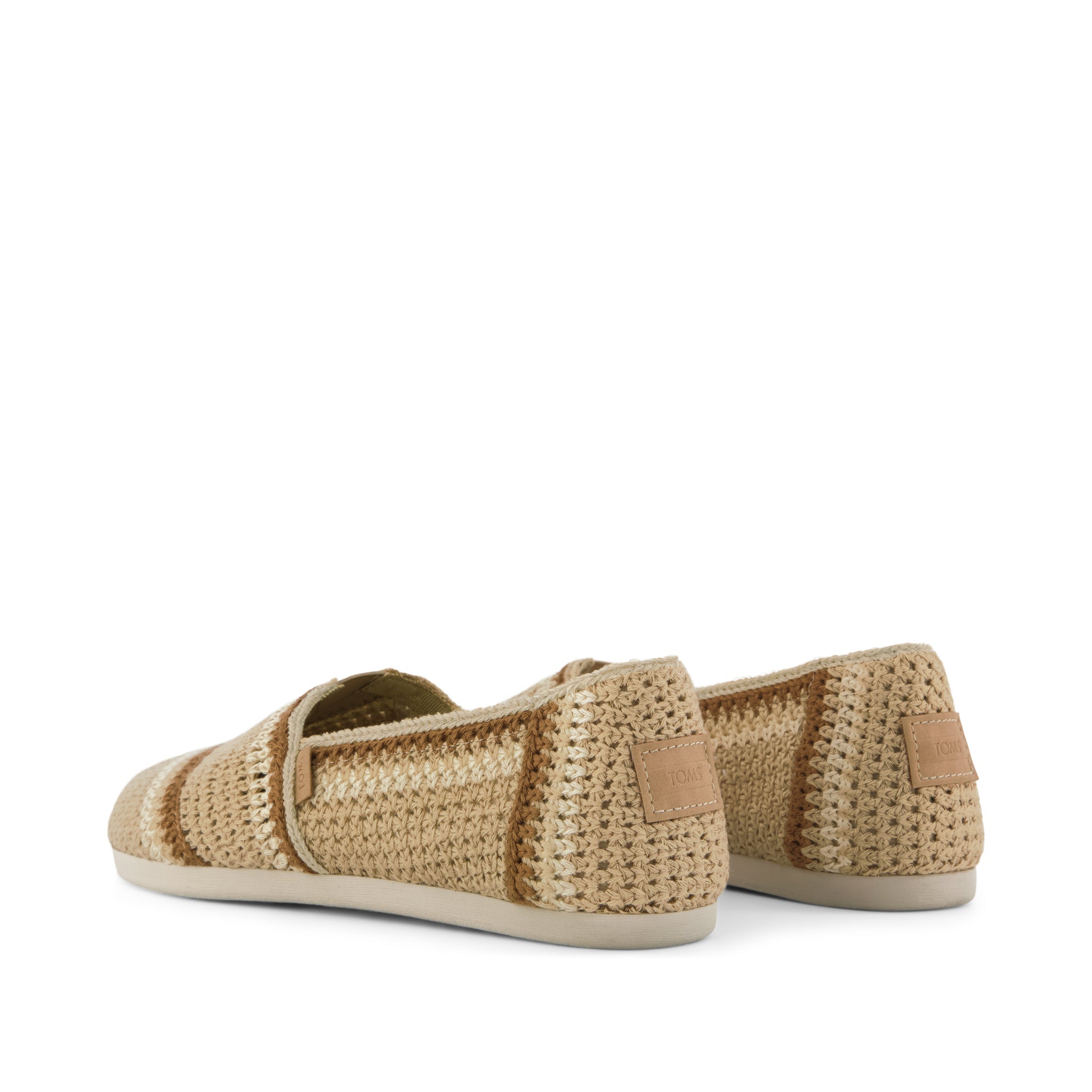 Alpargata Classic - Almond Crochet
 Back View