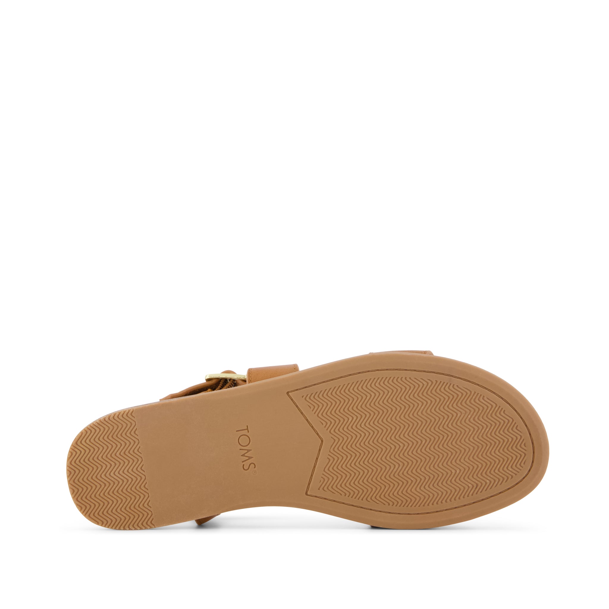 Mar Strappy Sandal - Brown Sugar Leather Bottom Sole View