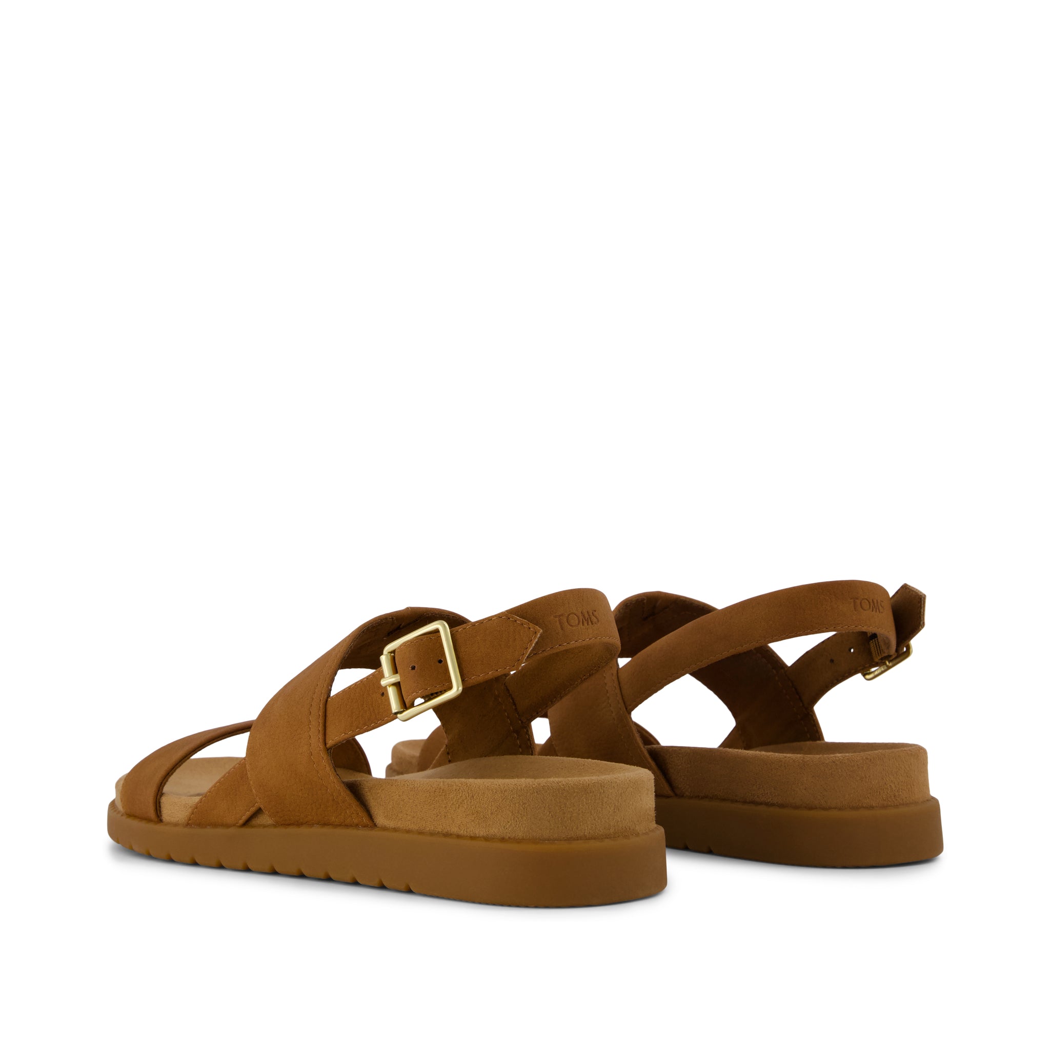 Marin Strap Sandal - Brown Sugar Nubuck
 Back View