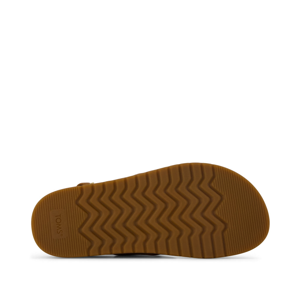Marin Strap Sandal - Brown Sugar Nubuck
 Bottom Sole View