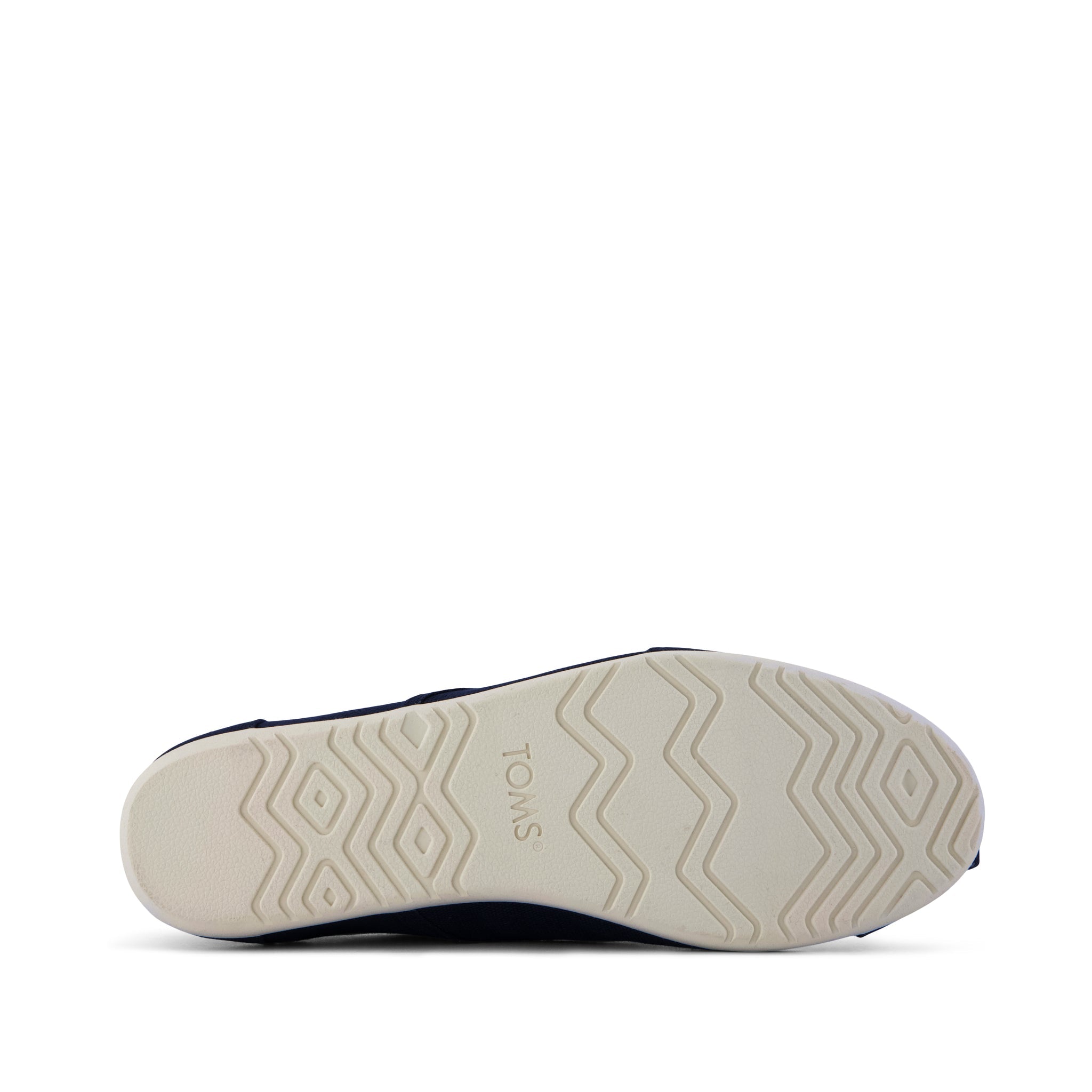 Cordones Plus Sneaker - Navy Canvas Bottom Sole View