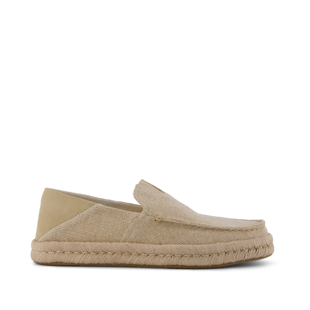 Alonso Rope Loafer - Natural Heritage Canvas Side View
