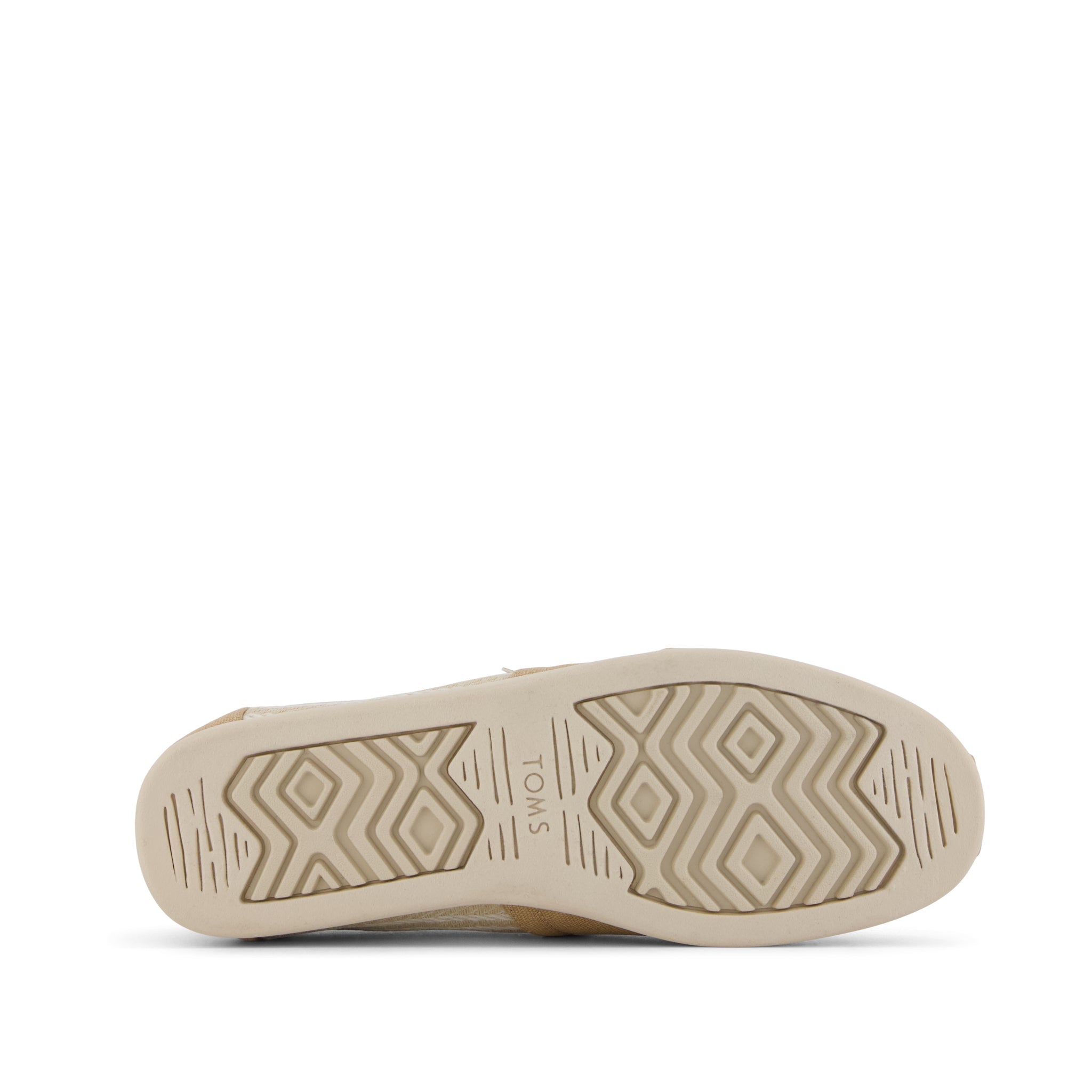 Alpargata Classic - Natural Stripes Bottom Sole View