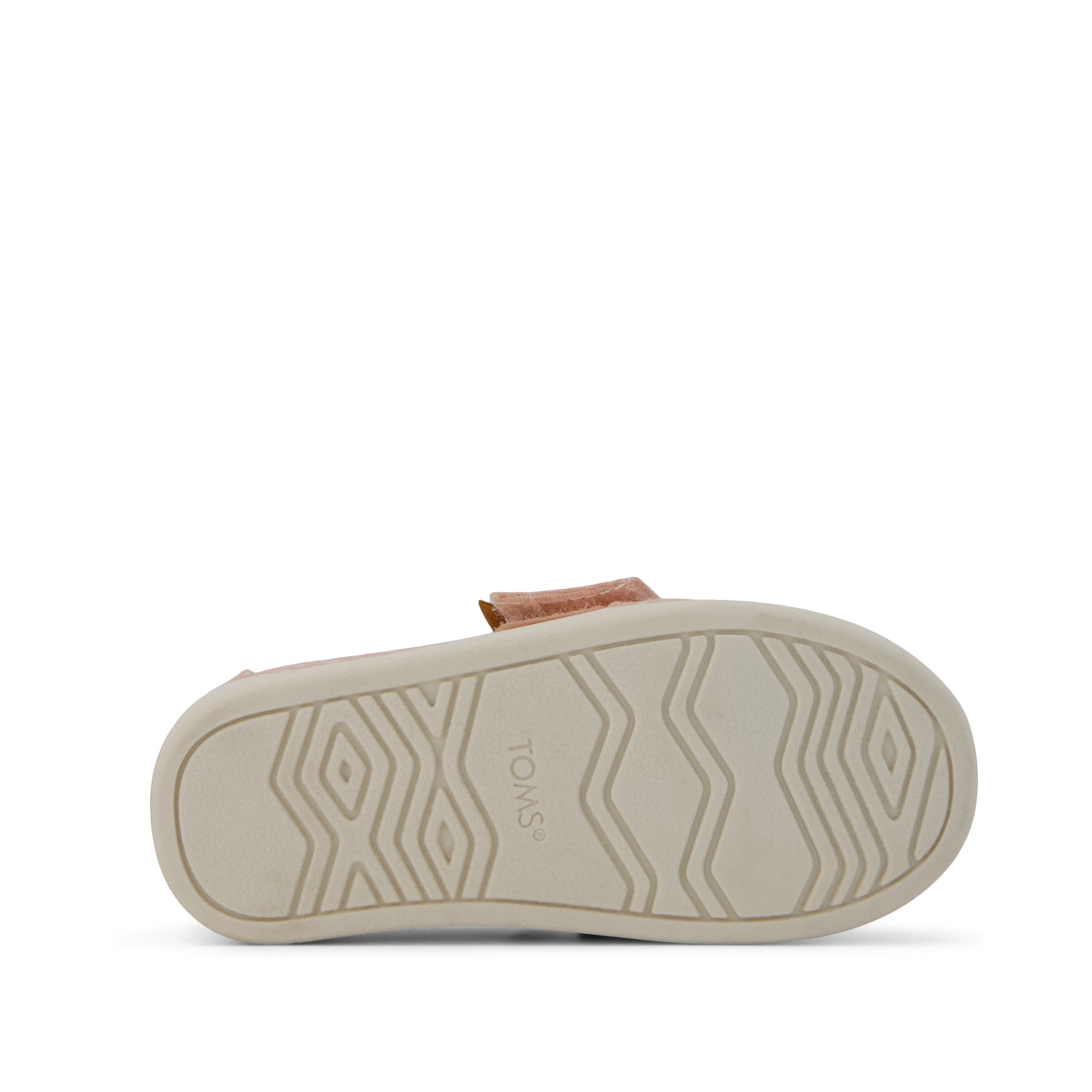 Alpargata Classic Toddler Shoe -  Bloom Chambray Dot Bottom Sole View