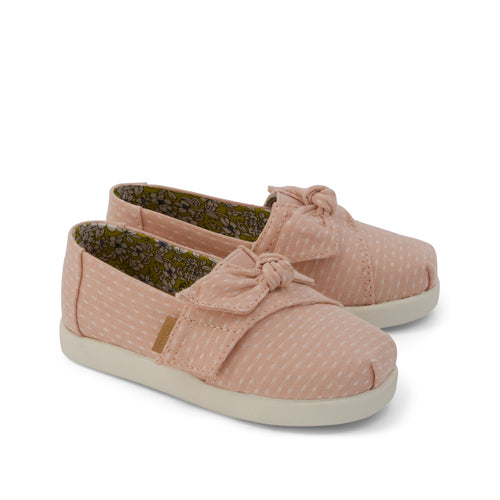 Alpargata Classic Toddler Shoe -  Bloom Chambray Dot Front View