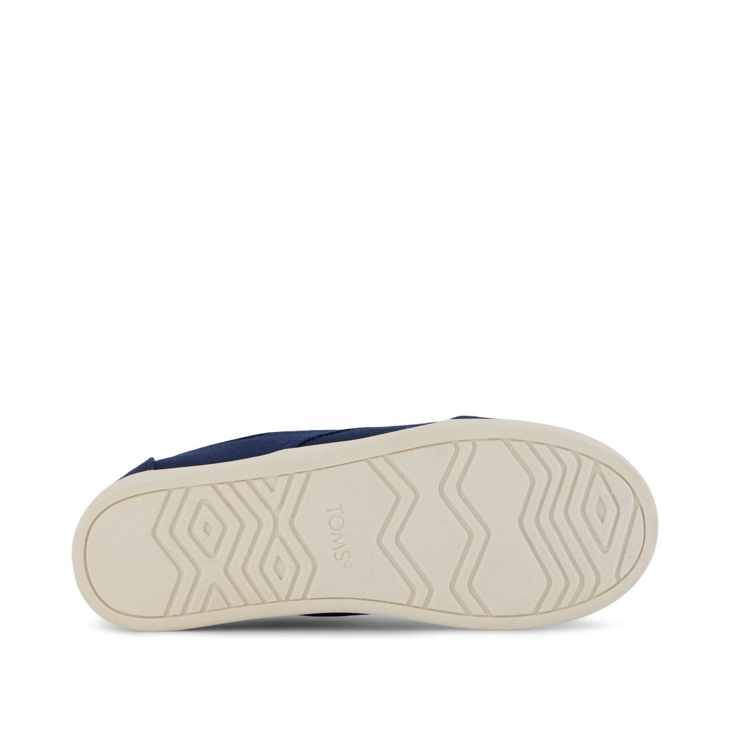 Cordones Plus Kids Sneaker - Navy Canvas  Bottom Sole View