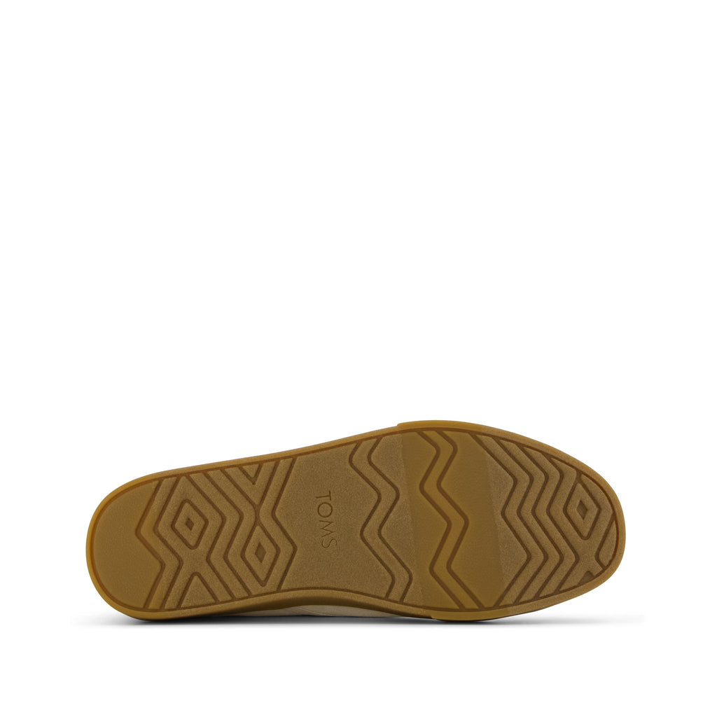 Cordones Plus Sneaker - Natural Canvas Bottom Sole View