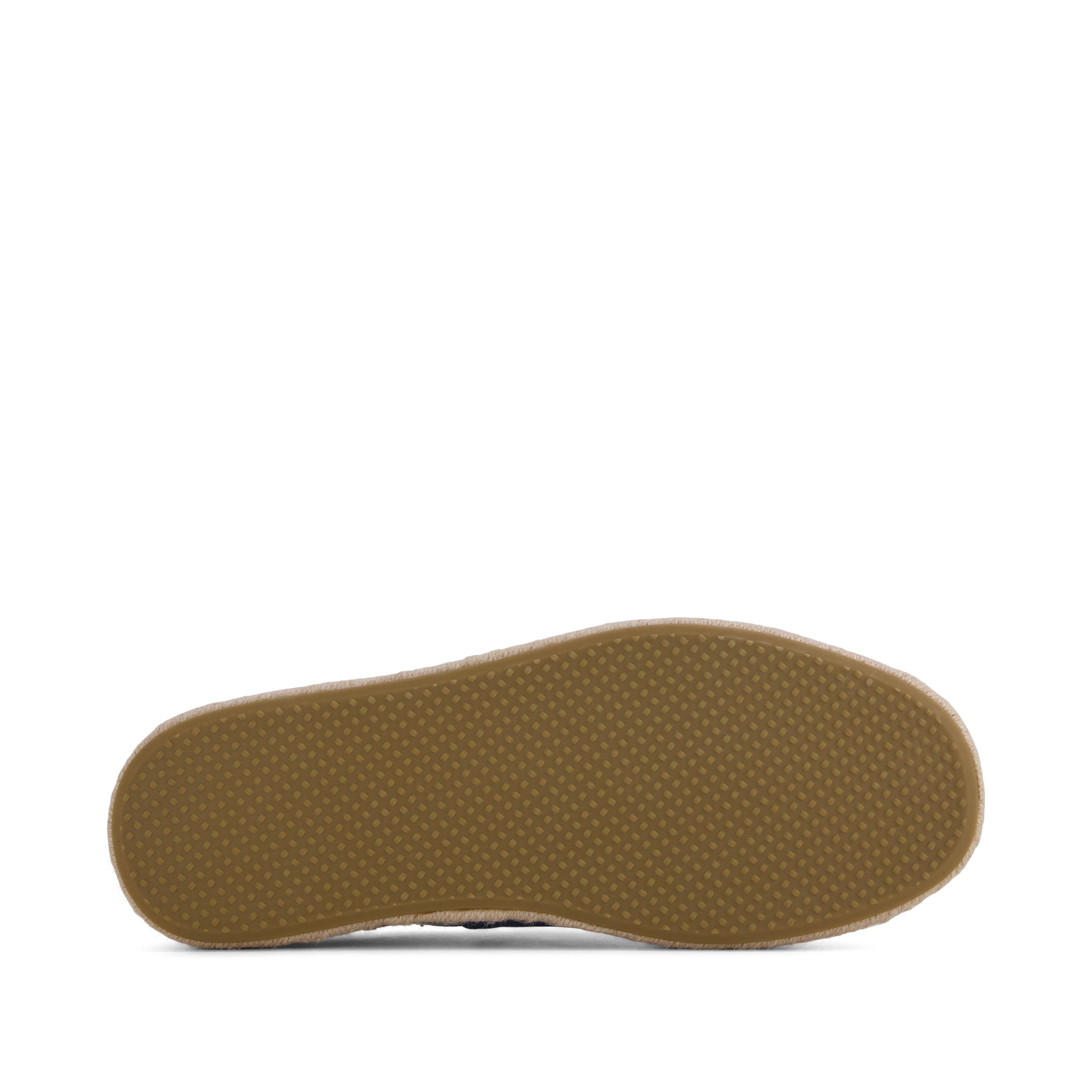 Alpargata Rope 2.0 Espadrille - Navy Blue Chambray Nautical Stripe Bottom Sole View