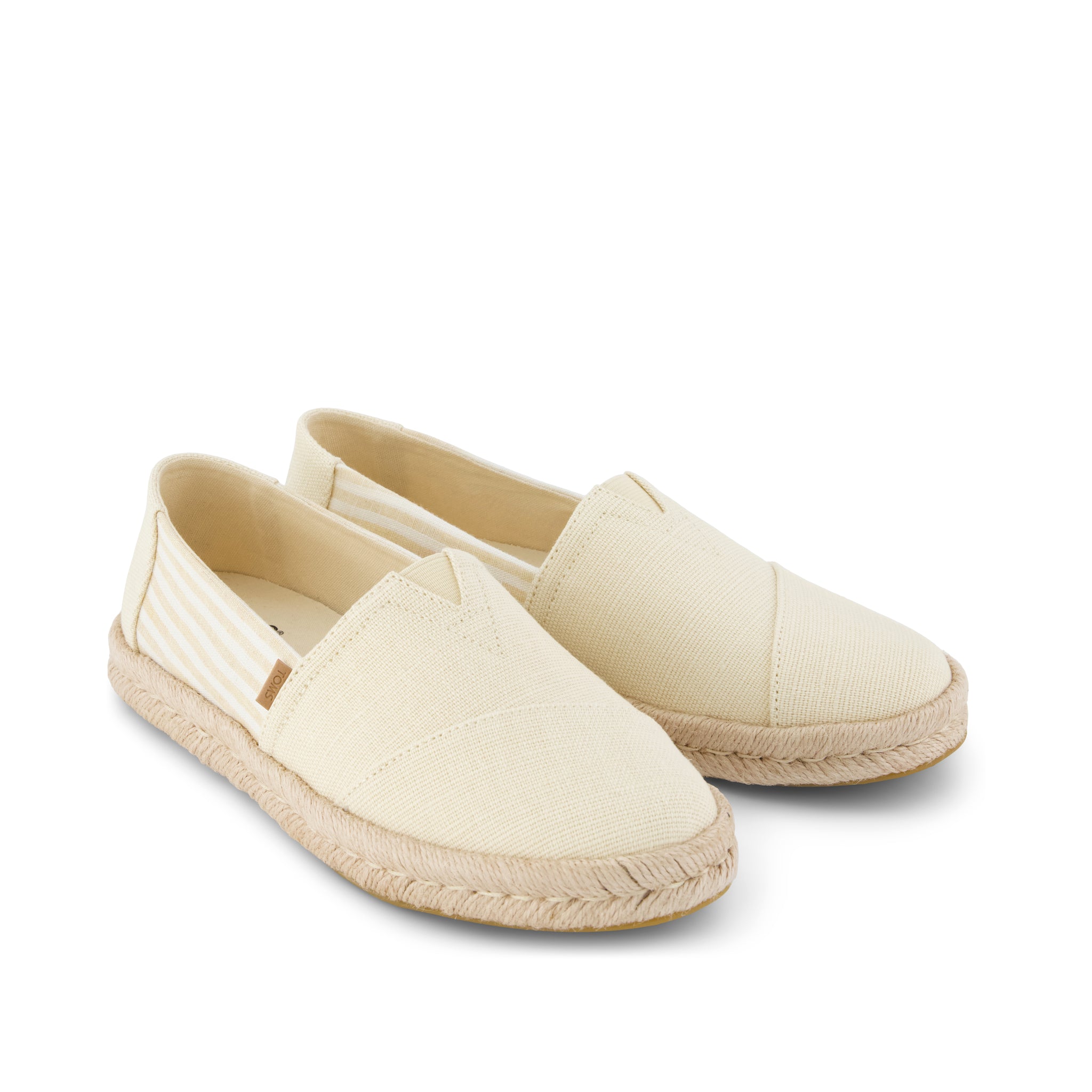 Alpargata Rope 2.0 Espadrille - Natural Heritage Canvas Woven Stripe Front View
