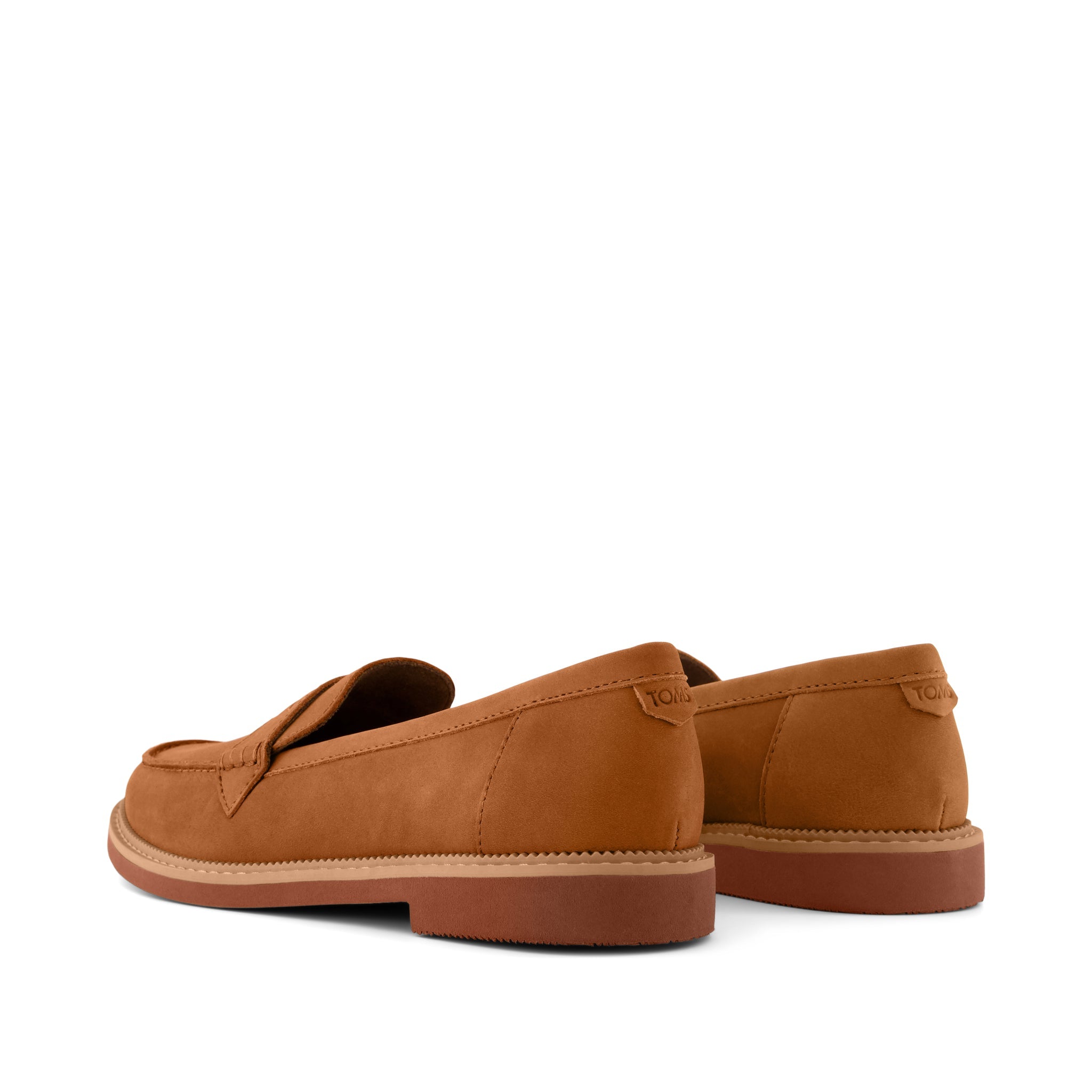 Marie Loafer - Brown Sugar Leather Back View