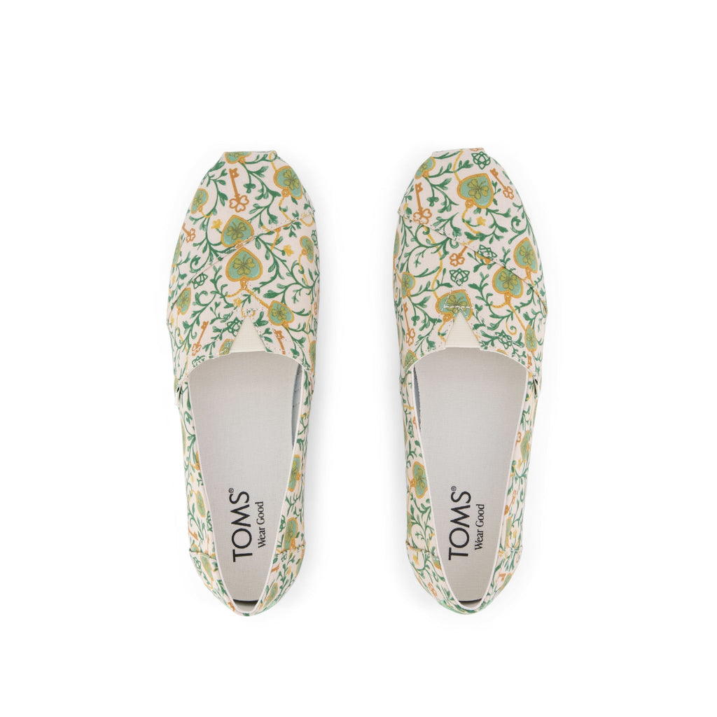 Alpargata Classic -  St Patrick's Day Novelty Print Top View