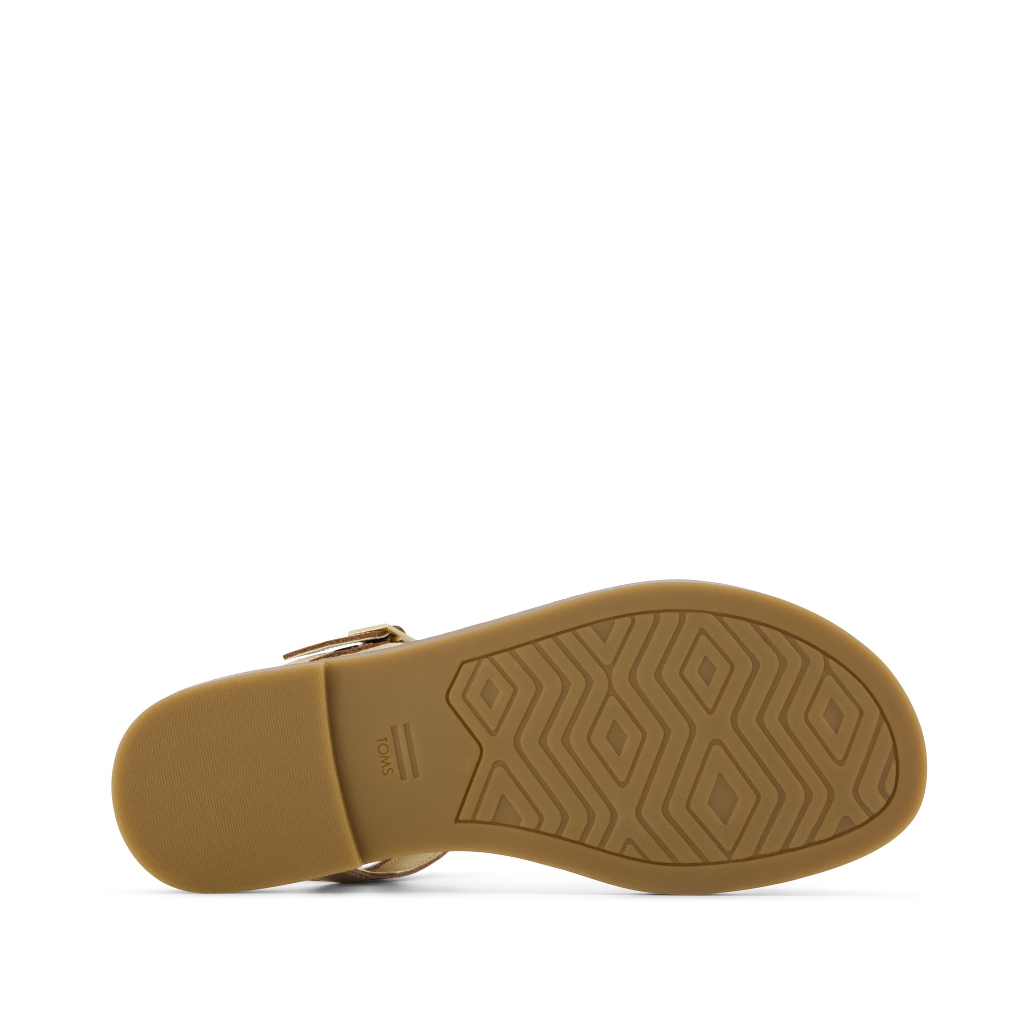 Kira Strappy Sandal - Gold Leather
 Bottom Sole View
