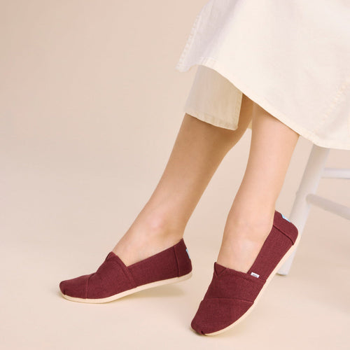 Alpargata Classic - Ruby Red Heritage Canvas