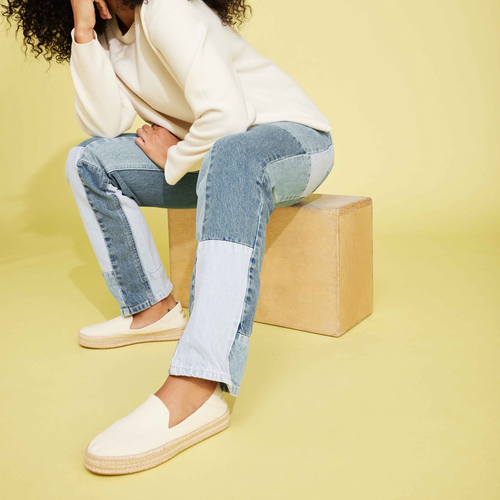 Carolina Espadrille - Twill Natural