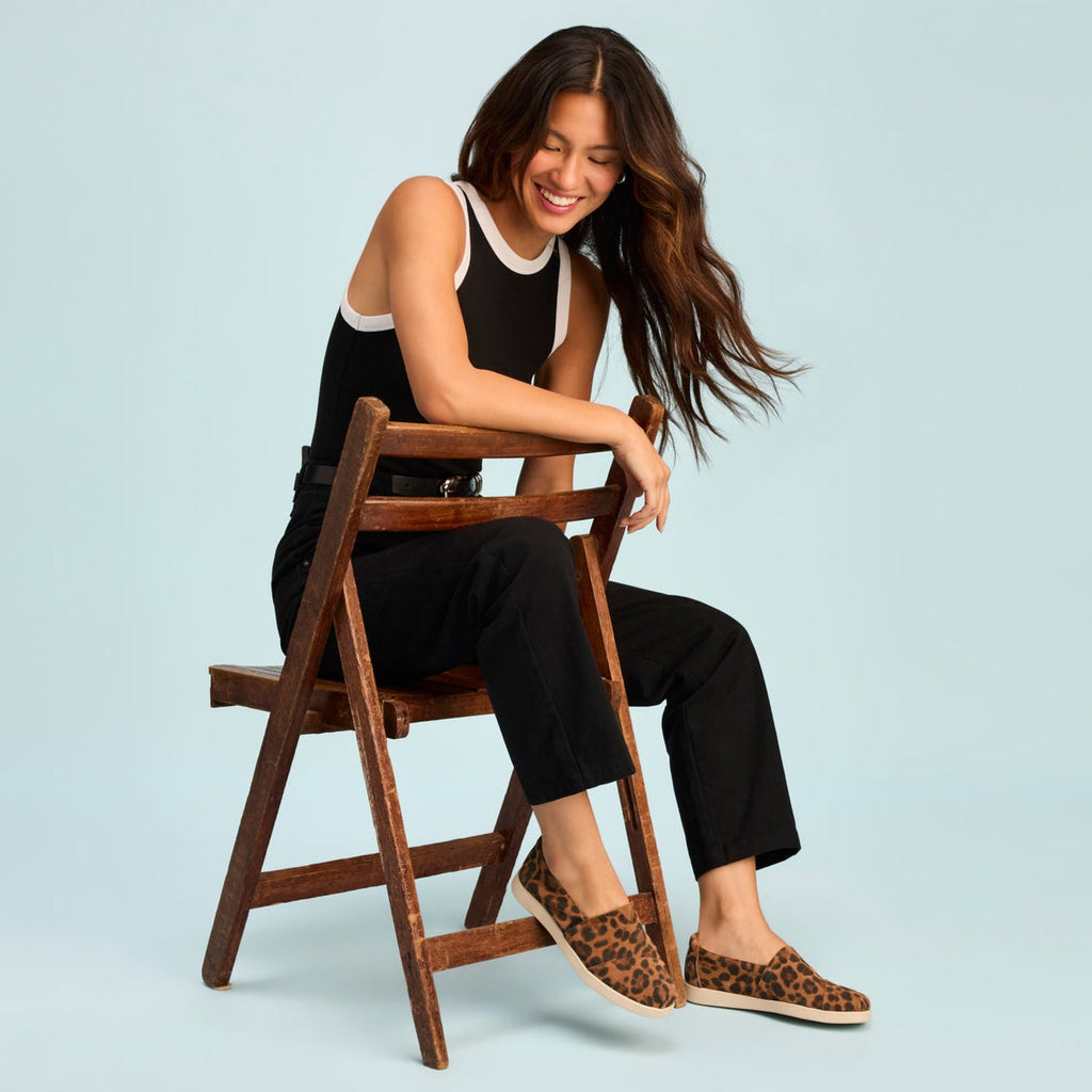 Alpargata Plus  - Brown Sugar Leopard Suede